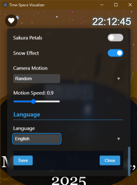 Language Settings